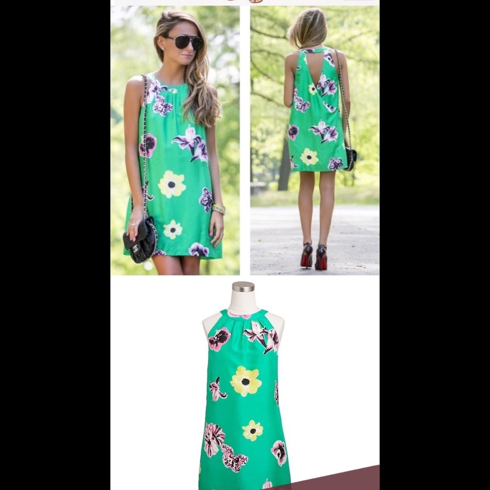 J.Crew Floral Halter Dress